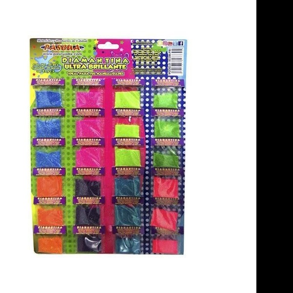 DIAMANTINA CARTON C24 BOL.PASCUA SURT. FLUOR E.24 C.144